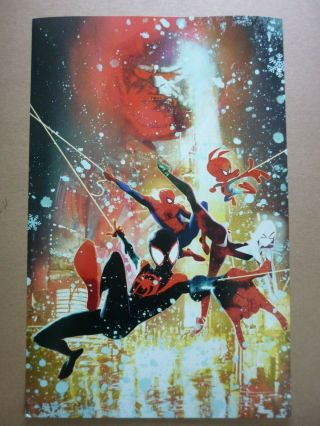 Spider - Man Into The Spider - Verse 11 " X17 " Lithograph Art Print Movie Poster