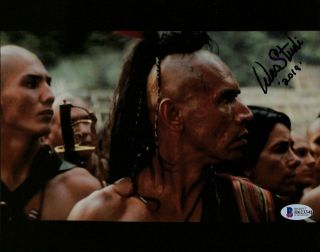 Wes Studi The Last Of The Mohicans Authentic Signed 8x10 Photo Bas H62334