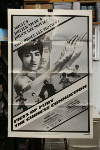Bruce Lee Fists Of Fury The Chinese Connection Movie Poster 1980 800165