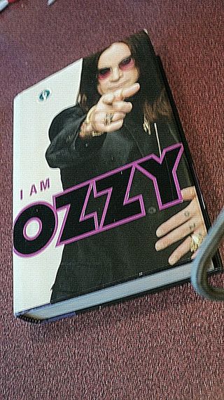 Ozzy Osbourne I Am Ozzy Book Autographed Signed Pub 2009 Black Sabbath