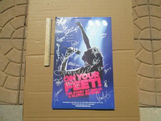 On Your Feet,  The Story Of Emilio & Gloria Estefan,  Cast Signed Poster