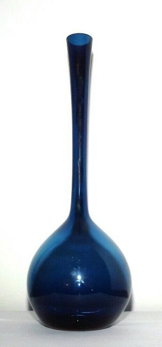 Vintage Gullaskruf,  Scandinavian Glass Vase By Arthur Percy