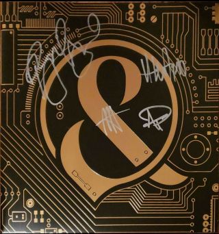 Of Mice & Men Defy Signed Autographed Copper Colored Vinyl