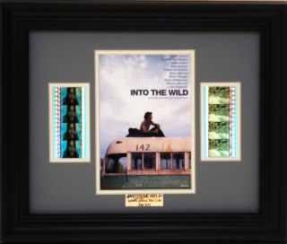 Into The Wild Framed Film Cell Christopher Mccandless
