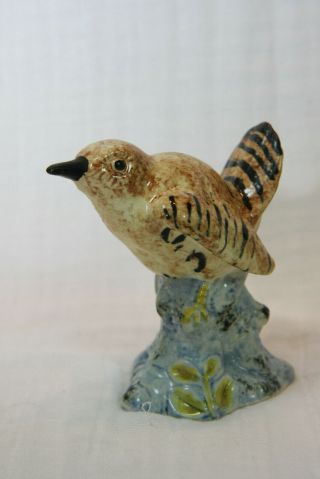 Stangl Pottery Bird Figurine 3401 " Brown Wren " A Perfect Mold