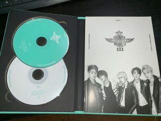 Shinee World III in Seoul CD Good The 3rd Concert Album 2CD Rare OOP 2 Bumped 6