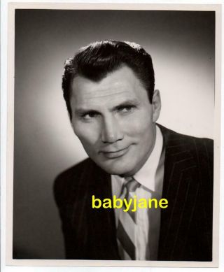 Jack Palance 8x10 Photo Handsome Portrait 1940 
