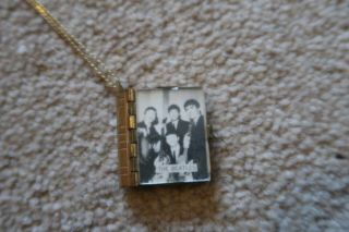 The Beatles Vintage 1960s Necklace - Miniature Book Photo Album Pendant