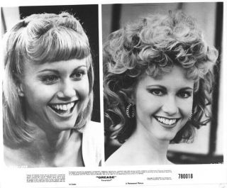 Grease 8x10 Photo 1978 Olivia Newton - John As Sandy In Both Hairstyles