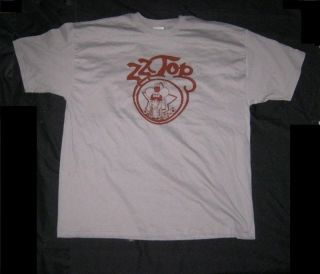 Vintage Zz Top Touring 1975 Tshirt 2xl Chest Solid Gray Found One More