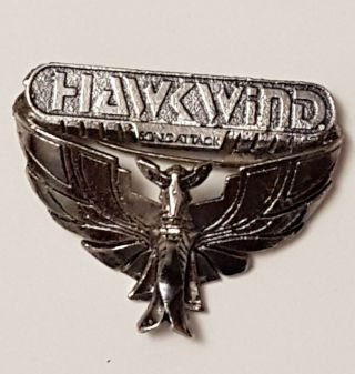 Hawkwind Cast Metal Tour Badge