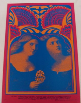Chambers Brothers Fd59 - 1 Family Dog Victor Moscoso Concert Poster 1967 Nm