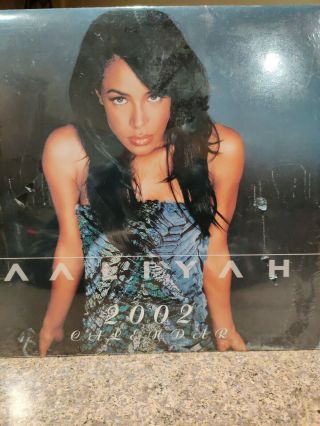 2002 Aaliyah Calendar Collector’s Item Rare R&b Music Collectible Famous Artist