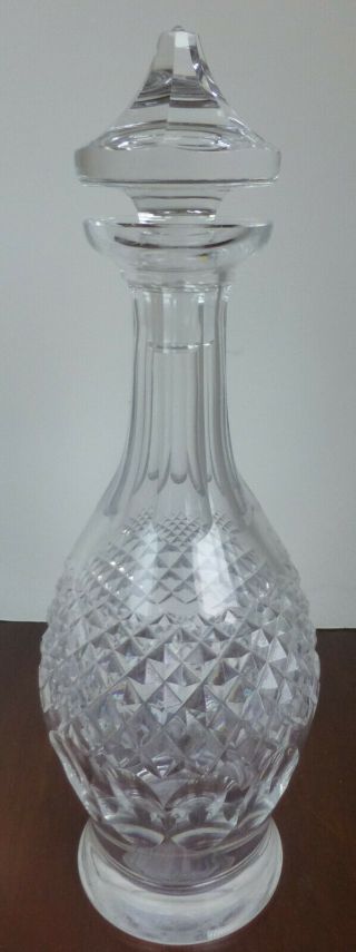Waterford Colleen Pattern Wine Decanter – 13” Tall