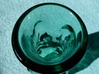 Whitefriars Knobbly Vase - Aqua - 10.  5 