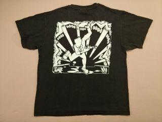 Vintage 1996 THE SUICIDE MACHINES 2 - Sided T Shirt Sz Large Alternative Punk Rock 5