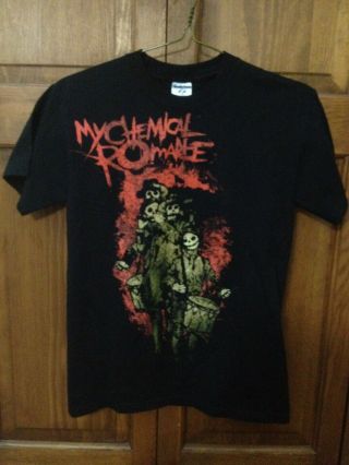 My Chemical Romance - 2007 Projekt Revolution Tour Concert T - Shirt (s) Black