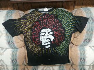 Jimi Hendrix Vintage Xl T - Shirt Old Stock No Tags