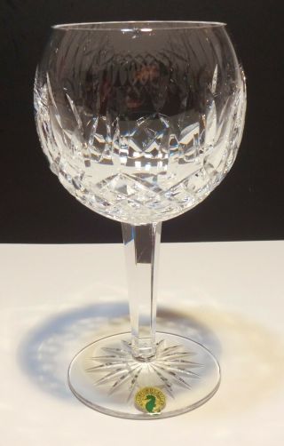 1 Waterford Crystal Lismore Oversized Balloon Wine Glasses 7 3/4 " 16 Oz.