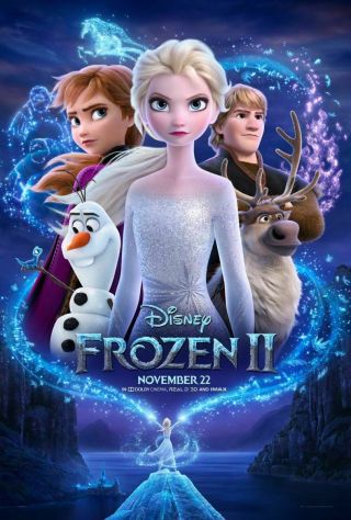 Frozen Ii 2 - Ds Movie Poster - D/s 27x40 - 2019 Style C