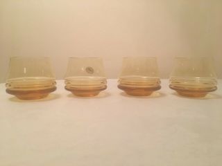 4 Moser Bruno Morbelli Tumblers