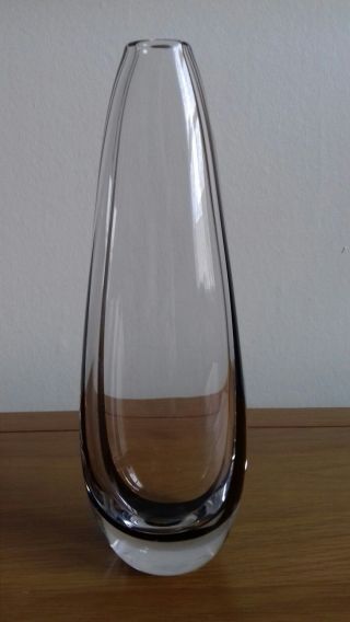 Vicke Lindstrand Glass Vase 1950s Kosta