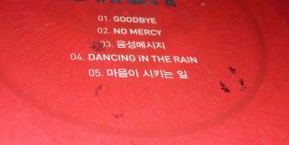 B.  A.  P NO MERCY 1st Mini Album K - POP REAL SIGNED AUTOGRAPHED PROMO CD 3