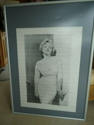 Marilyn Monroe Poster 1970`s Vintage 45,  Years Old Rare Valuable Gem