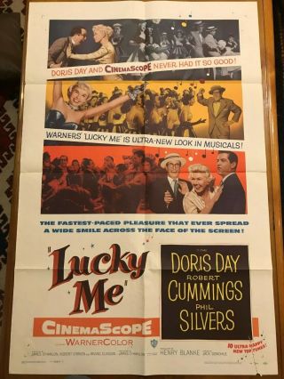 1 - Sheet Poster 27x41: Lucky Me (1954) Doris Day,  Robert Cummings