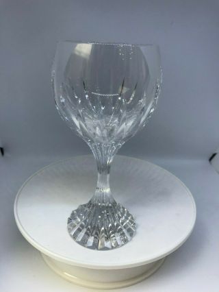 Baccarat Crystal Massena Red Wine 6.  4 Inches Tall.