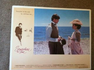 4 Somewhere In Time Movie Lobby Cards 1980 Christopher Reeves Jan Seymour