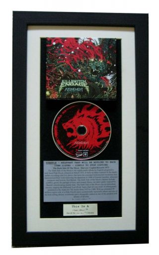 Killswitch Engage Atonement Classic Cd Album Top Quality Framed,  Fast Global Ship