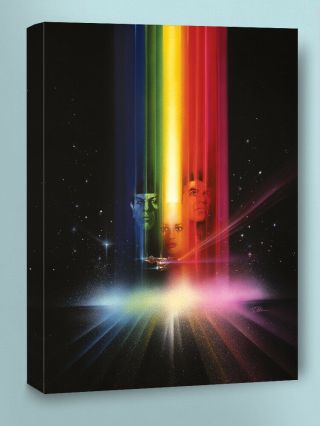 Star Trek The Motion Picture Movie Poster Art By Bob Peak 12x16 Giclee Wrap