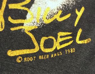 Vintage 1980 Billy Joel Harley Concert Tee Shirt MSG Women Size M 6