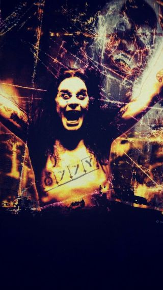 Rare Vintage 2000 Ozzy Osbourne Ozzfest Concert T - Shirt Size Xl