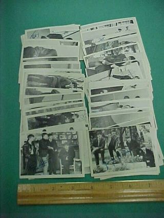 51 Vintage 1964 Topps Beatles 1st Series Black & White Partial Set Trading Cards
