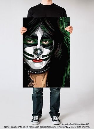 Kiss Peter Criss: Large Size Art / Poster Vintage And Modern Designs Lp / Album