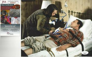 Misery - Kathy Bates Autographed 8x10 Photo With James Caan Jsa Certified