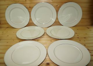 Lenox Maywood (7) Dinner Plates,  10 3/4 "