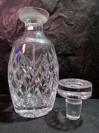 Waterford Crystal Decanter With Stopper and 2 Matching Tumblers 5