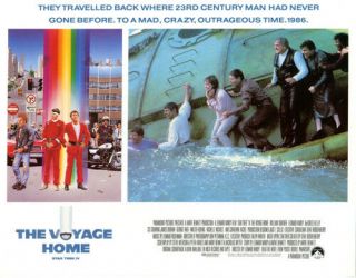 STAR TREK IV: THE VOYAGE HOME (1986) U.  S.  Lobby Cards Complete Set (11 x 14) 3