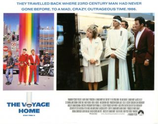 STAR TREK IV: THE VOYAGE HOME (1986) U.  S.  Lobby Cards Complete Set (11 x 14) 5