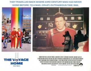 STAR TREK IV: THE VOYAGE HOME (1986) U.  S.  Lobby Cards Complete Set (11 x 14) 6