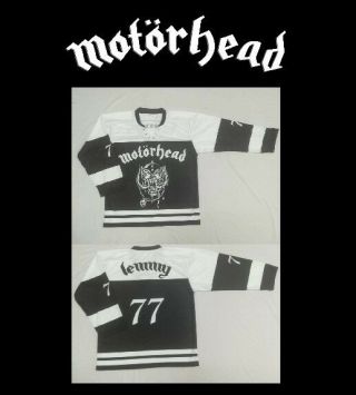 Motorhead Hockey Jersey Xxxxl Sz 64 4x Lemmy Kilmister Shirt