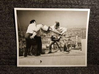 Three Stooges In Orbit 1962 Movie Vintage 8x10 Photo Moe Howard Estate