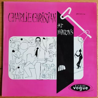 Rare Jazz 10 " Lp Charlie Christian At Minton 
