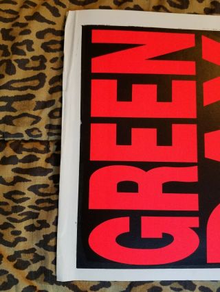 Green Day ' 94 Seattle Concert Poster By Frank Kozik,  Cobain ' s Final Day 3