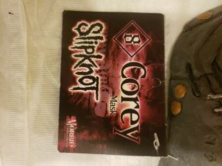 Slipknot Vol 3 Corey Taylor mask Morbid Industries NWT 2005 5