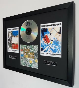 The Stone Roses Framed Cd - Limited Edition - Certificate - Adored - Ian Brown