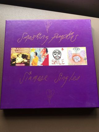 Smashing Pumpkins " Siamese Singles " 7 " Black Vinyls -